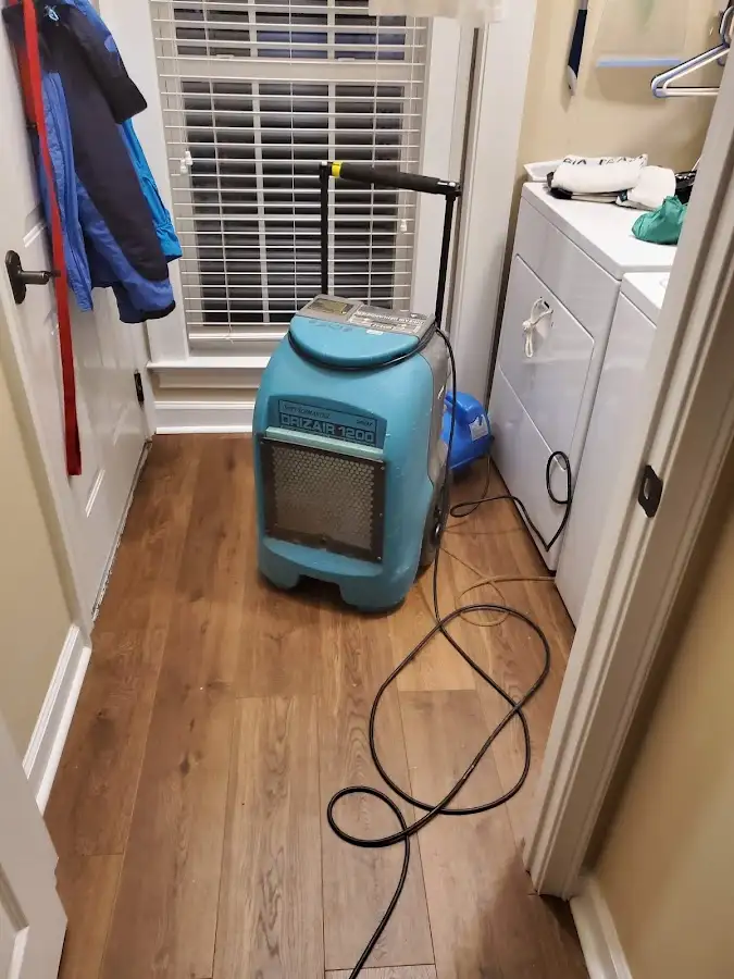 Commercial dehumidifier deployed for Flood Damage Cleanup in Oxford